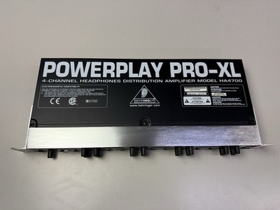 Behringer Powerplay PRO-XL 4 channel headphone amp HA4700 Pro-Audio Rack Mount