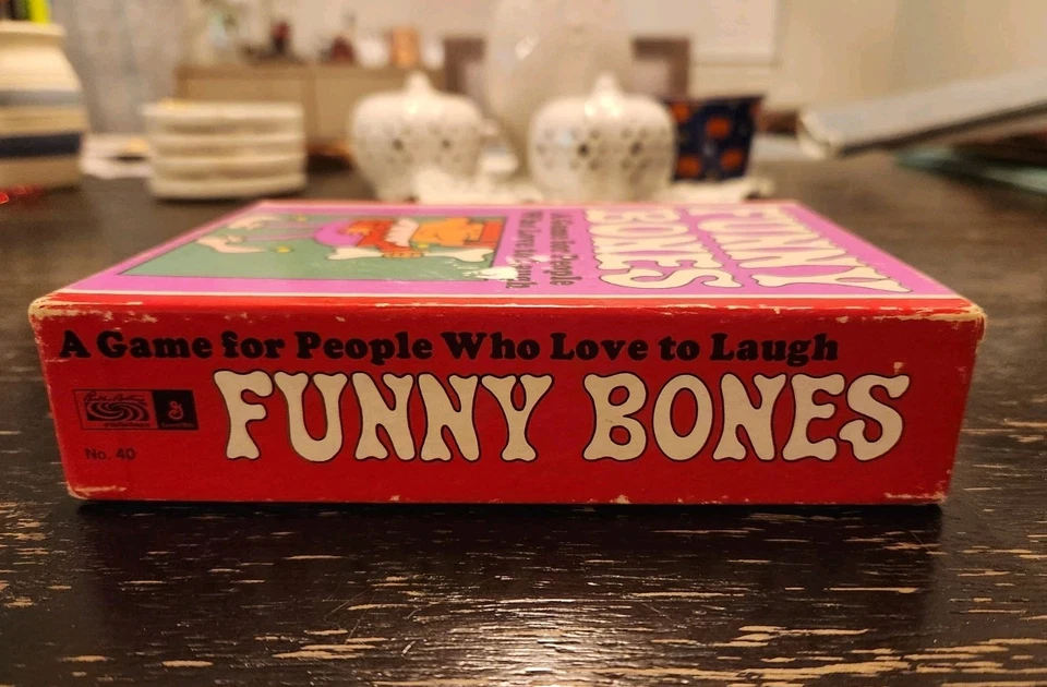Parker Brothers Funny Bones Card Game Vintage 1968  - Image 2 of 4