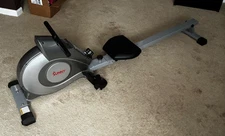 Sunny Health Fitness Magnetic Rowing Machine Rower with LCD Monitor