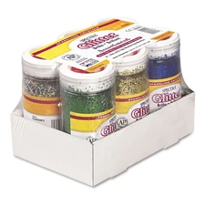 Pacon Spectra Glitter Assorted 6/Pack (91370) P0091370