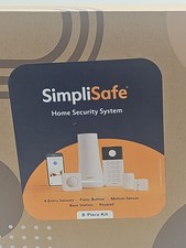 SimpliSafe Home Security System, Indoor 8 Piece Kit New Sealed