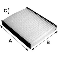 Valeo 698694 Filter Innenraumluft für FORD FIESTA FUSION JH JD JU Pollenfilter