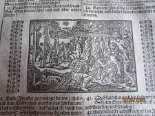 1700-Biblia Marcina Lutra.Ewangelia św. Mateusza. Grawer z grawerem. OriginaL H-987