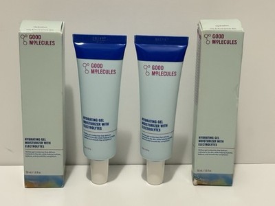Set Of 2 NIB Good Molecules Hydrating Gel Moisturizer   Lightweight 1.69 Ounce