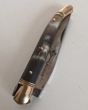 Couteau LAGUIOLE Arbalète Genès DAVID . Années 70