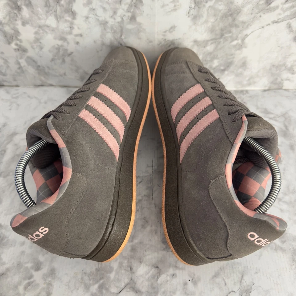 Adidas Campus SK Womens 10 Original Brown Pink Suede Sneakers Low Shoes 077909 - Image 3 of 4