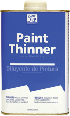 #ad Klean Strip Paint Thinner 1 Qt $27.50