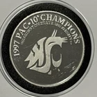 1997 WSU Cougars Pac 10 Champions Rare Coin 1 Troy Oz .999 Fine Silver Round 999
