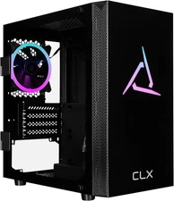 CLX Sphynx Micro Tower Black, Tempered Glass, Full Size Window, no PSU, MATX