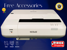 Epson BrightLink 710Ui 3LCD Projector UST 4000 Lumens 4K WUXGA 16W Speaker w/Kit