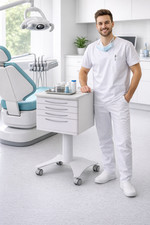 Instrumentenwagen Arzt Zahnarzt Tierarzt Chirurgie Dental Veterinär