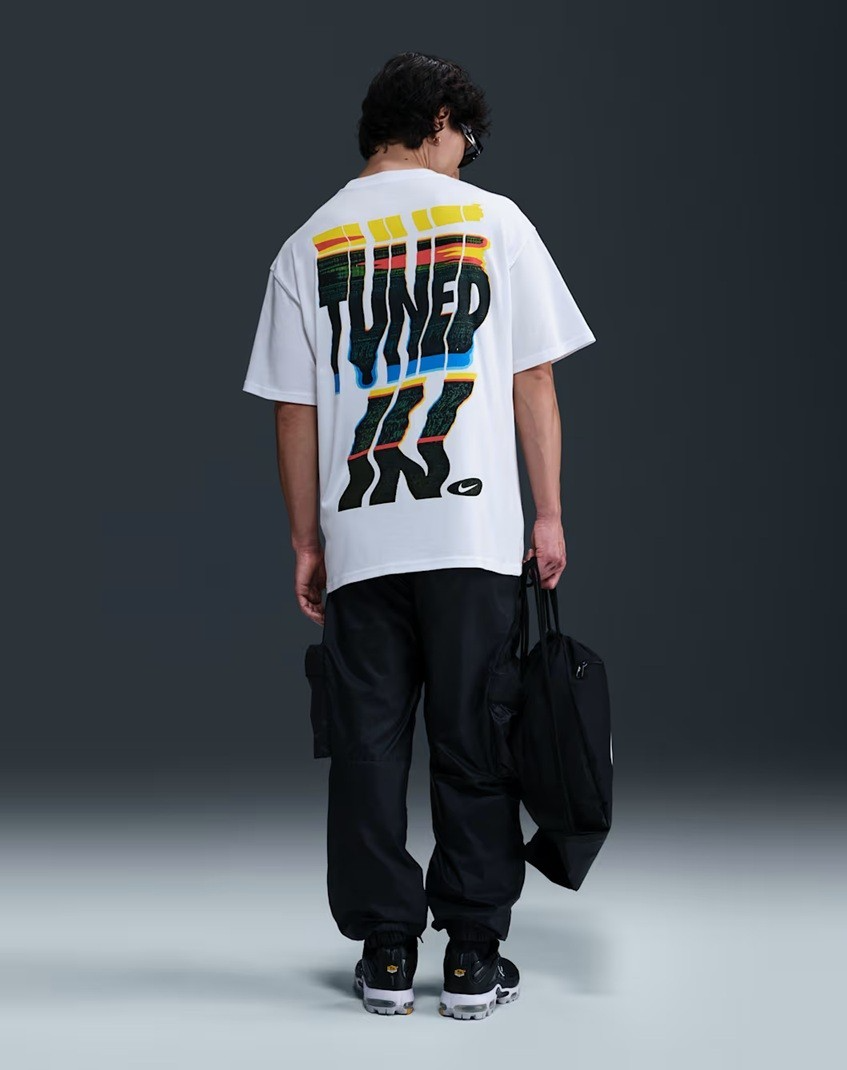 Nike Air Max Plus Tn Shirt White Tuned In Graphic Tee HJ0750-100
