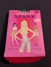 Spanx Super Higher Power Nude Size F Mid Thigh Shaper NEW