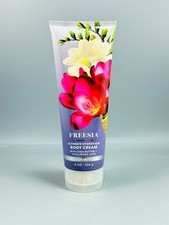 Bath Body Works Freesia Ultimate Hydration Shea Body Cream 8oz New