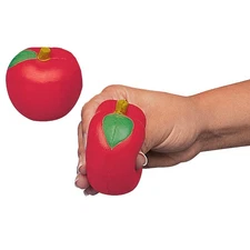 Red Apple Stress Toy by Fun Express