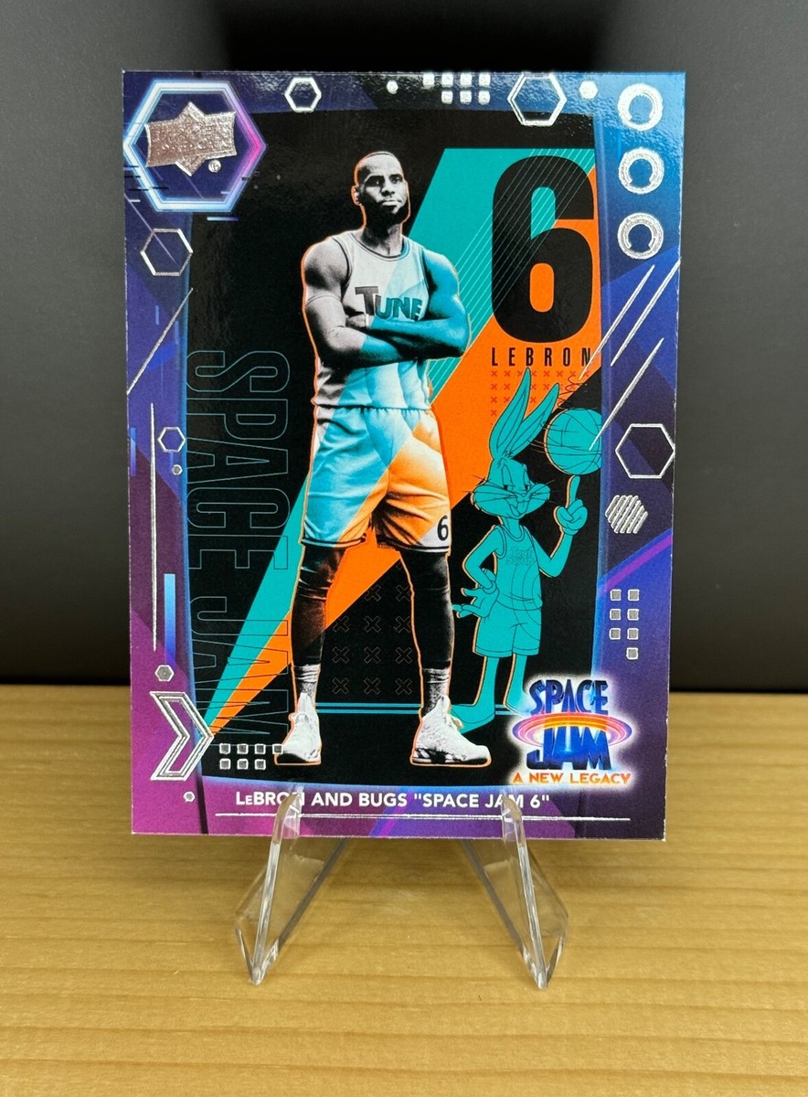 Lebron and Bugs 2021 Upper Deck Space Jam 