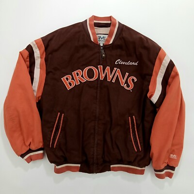 NFL クリーブランドベアーズ　ジャケット orange-cleveland-browns-