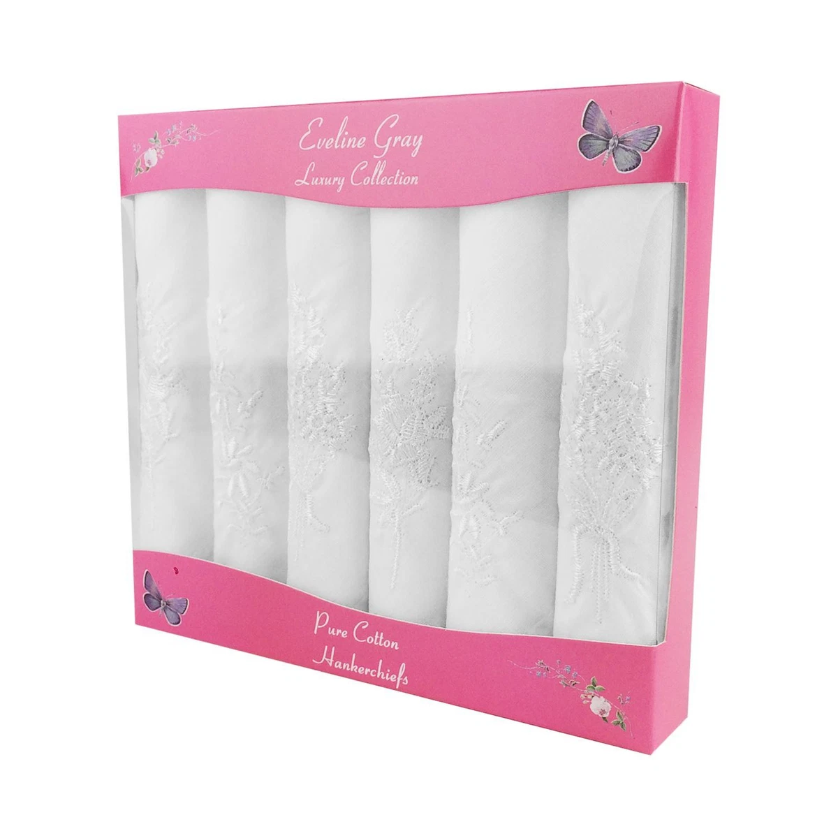 Ladies 2024 white hankies