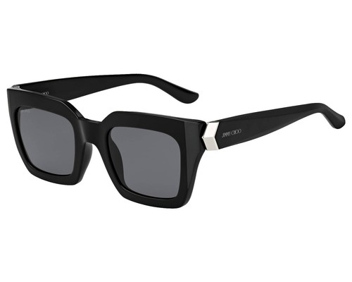 Jimmy Choo Sunglasses JC5048JU 5078/8G Gray Butterfly with Gradient Gray Lenses Jimmy Choo Sunglasses JC5048JU 5078/8G Gray Butterfly with  main image 2