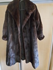 Amazing Real Mink Coat Luxury Luxury Fur Beautiful Look Size M/l
