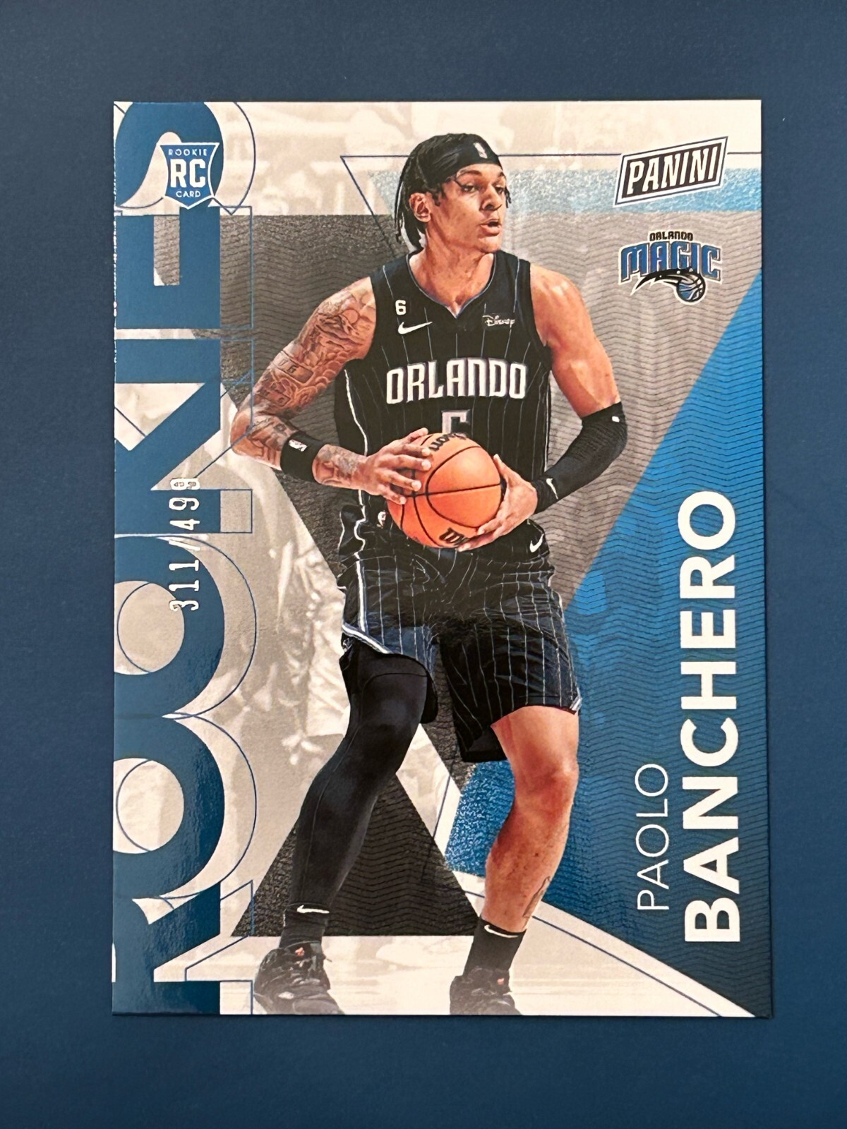 2023 Panini The National Silver Pack PAOLO BANCHERO ROOKIE # /499 Orlando Magic