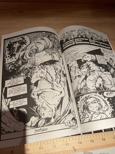 Creed 1A NM 1995 Creed 3rd Series Lightning Comics Signed Authentic - Picture 11 of 12