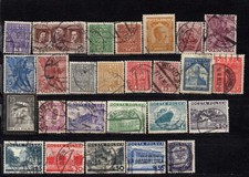  lot 26 timbres Pologne 1928 à 1935