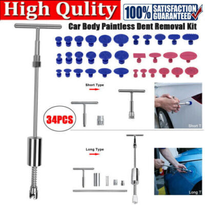 Car Body Slide Hammer Paintless Dent Repair Tool Puller Lifter Hail Remover Tool
