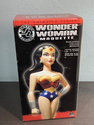 Wonder Woman Maquette Justice League Animated Series DC Direct 2002 /3500