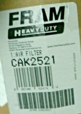 Fram Air Filter Cak2521 Fram Air Filter Cak2521