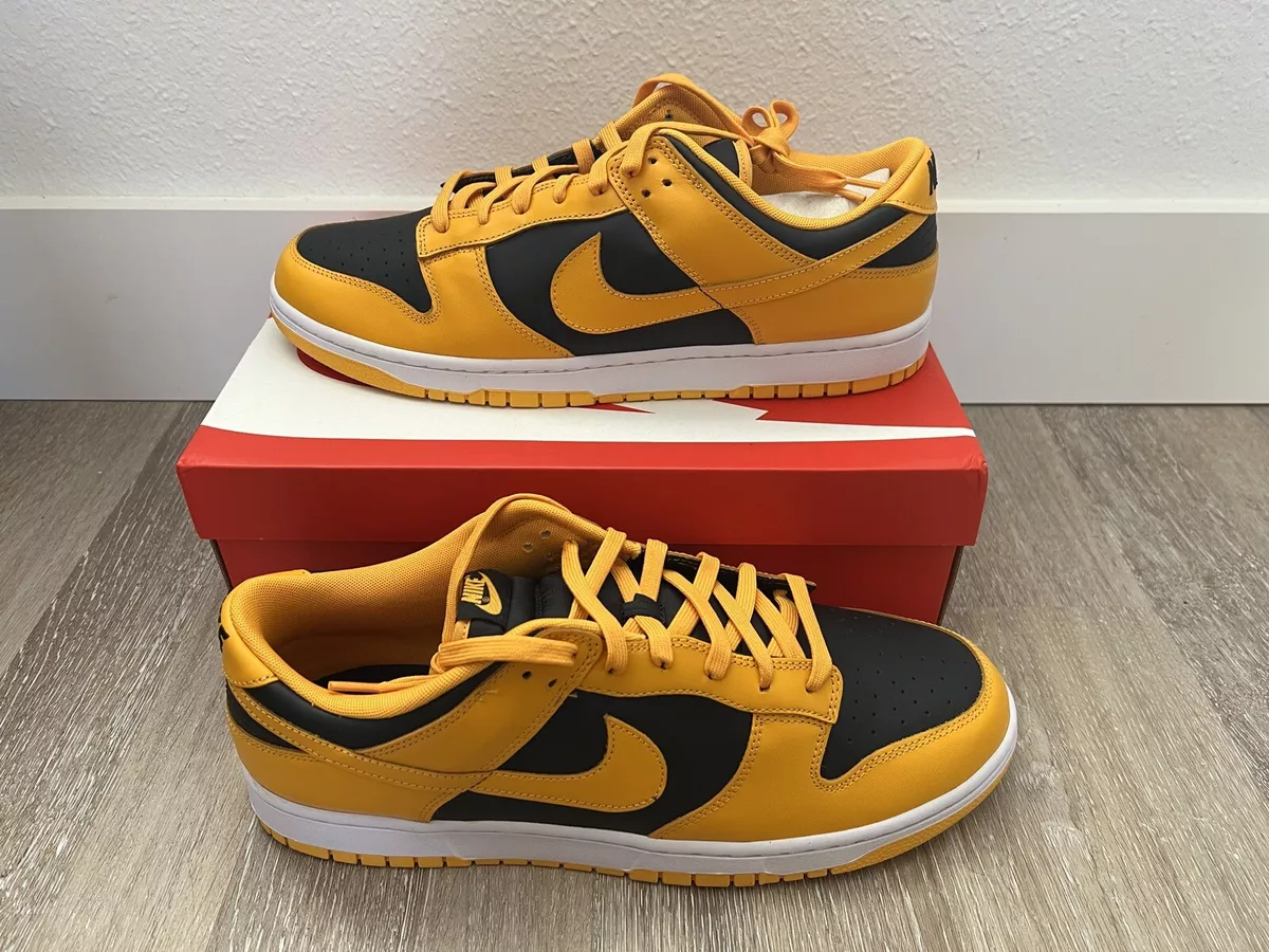 Nike Dunk Low Championship Goldenrod 2021 Men’s Size 15 DD1391-004