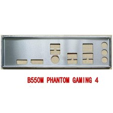 For ASRock B550M PHANTOM GAMING 4 I/O Shield Back Plate BackPlate Blende Bracket