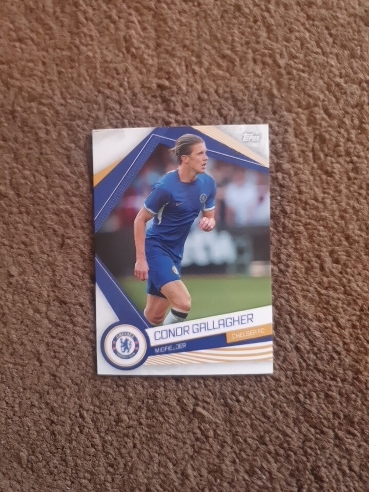 Chelseaギャラガー 💥TOPPS CHELSEA TEAM SET 2023 Conor Gallagher Cfch-15 | eBay UK
