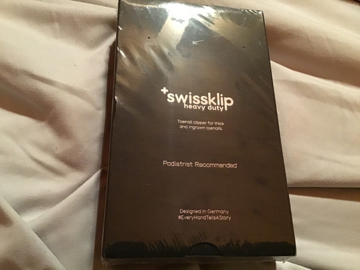 swissklip heavy duty toenail clippers new box made in Germany