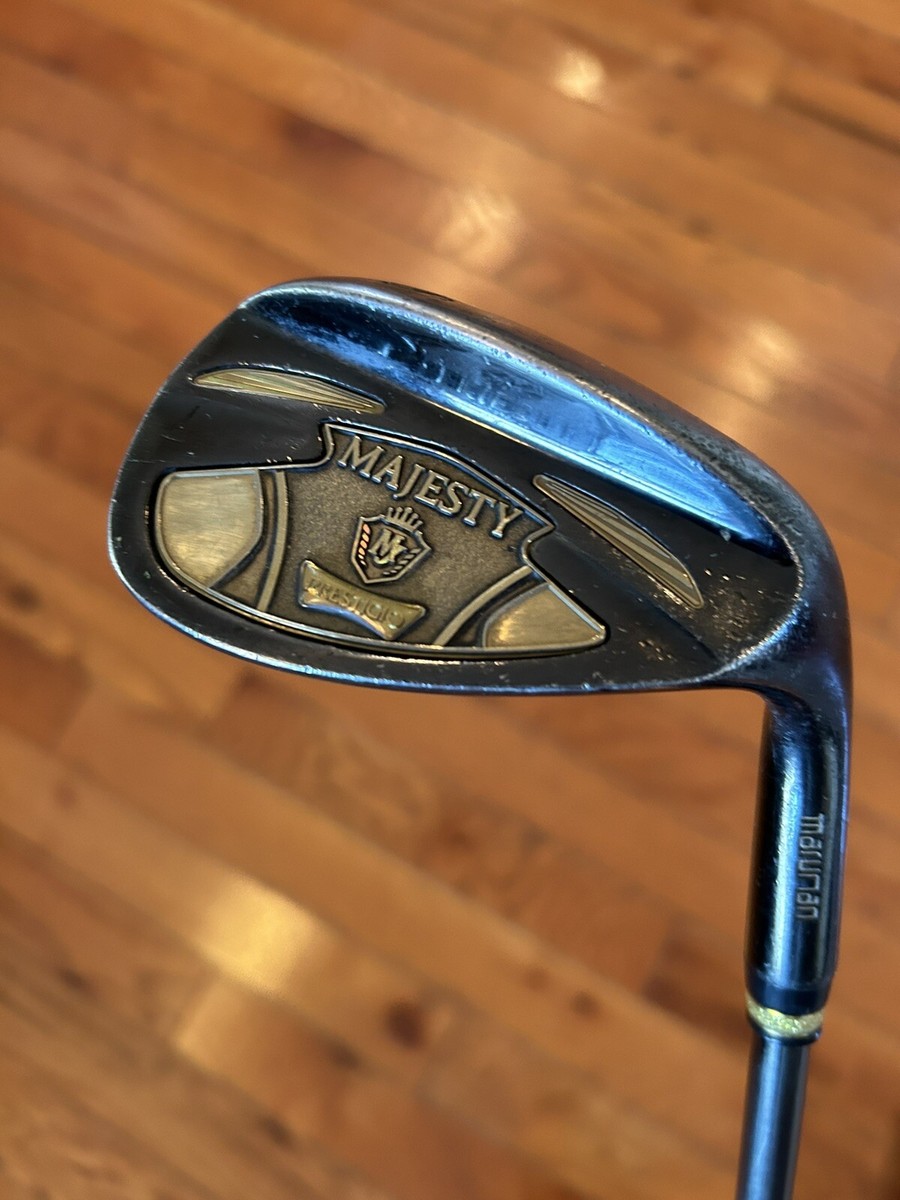 MAJESTY PRESTIGIO Gold Premium SW Sand wedge 56deg R-Flex Single