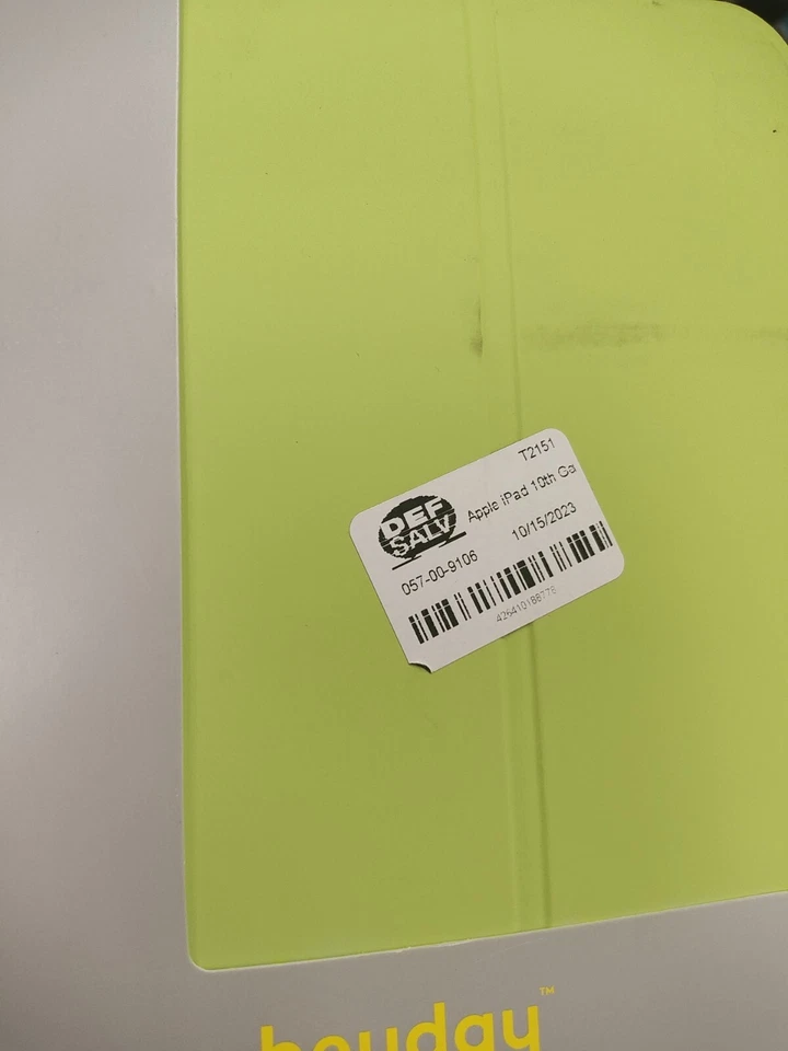 heyday Apple ipad 10.9" Tablet and Pencil Case Pastel Lime - Image 2 of 4