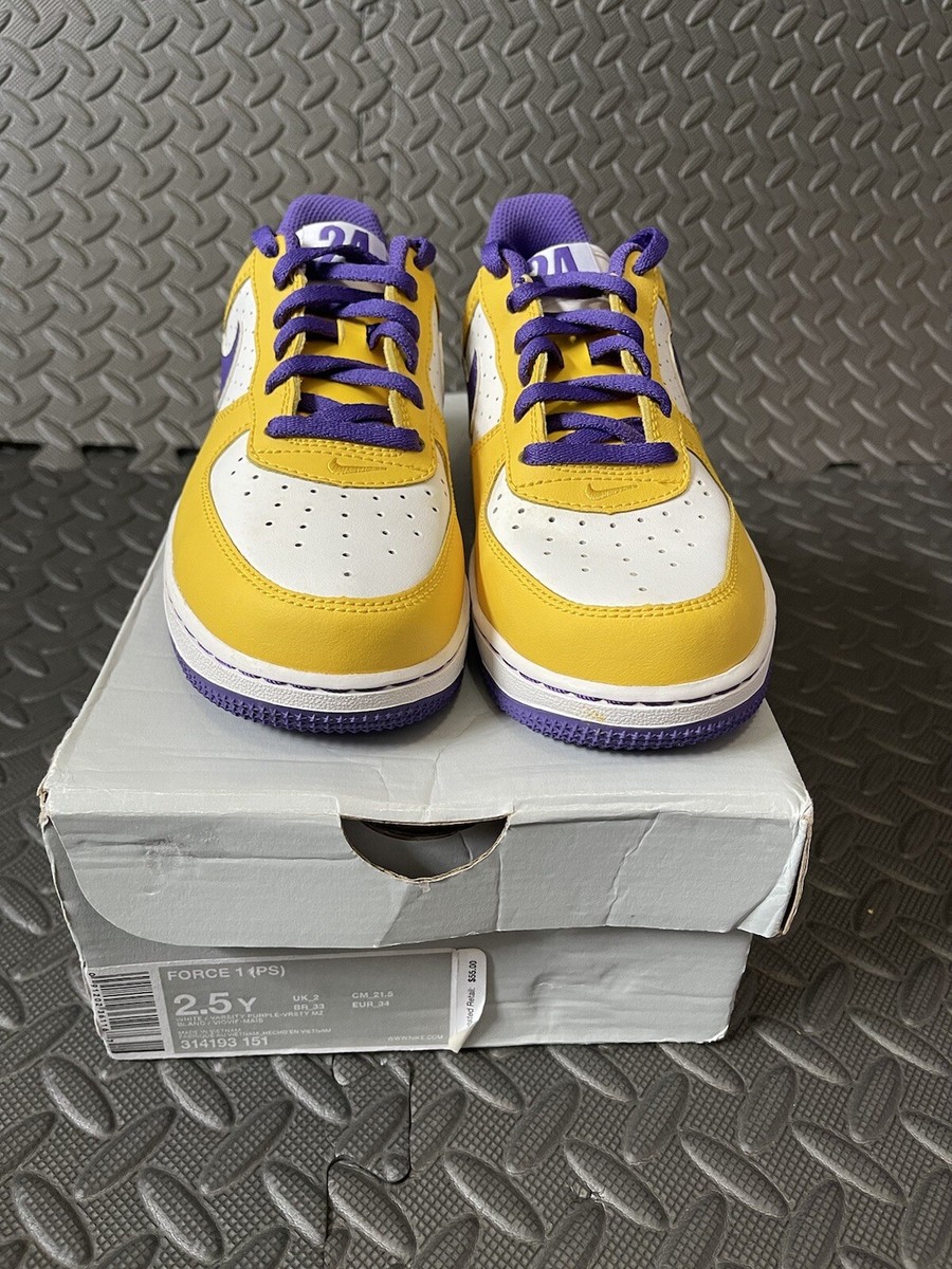 Size Youth Nike Air Force Low GS 2009 Kobe Bryant NEW