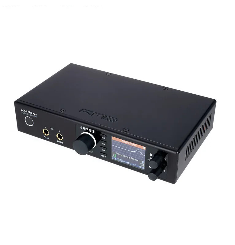 RME ADI-2 Pro FS R Black Edit reference AD/DA converter, USB DAC, headphone  amp