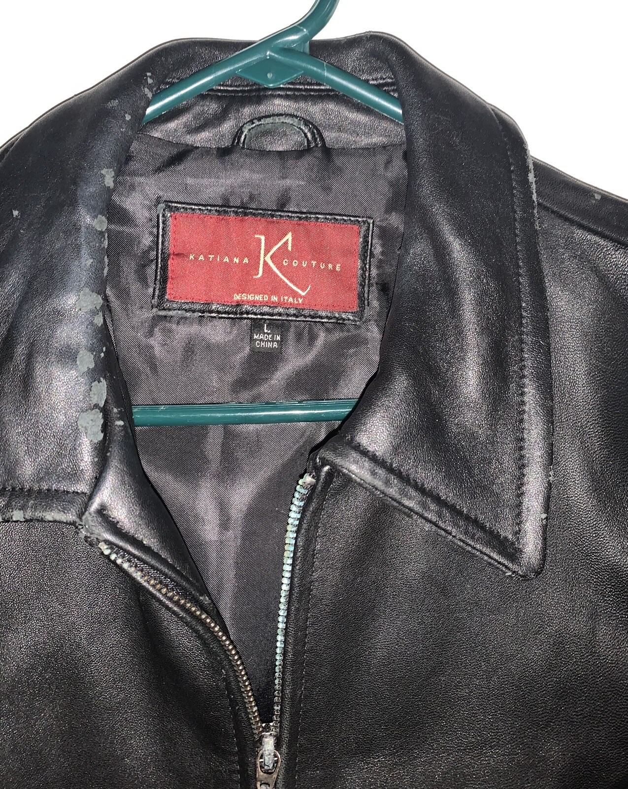 Price Drop! Dark Brown Italian Designed Large Vtg… - image 2