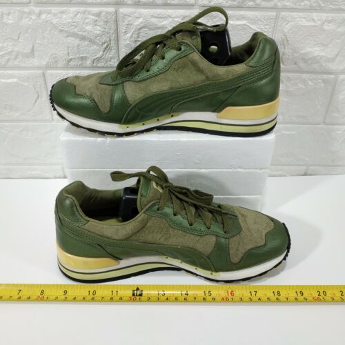 Puma TX-300 donna EU 39 US 8,5 verde sneakers basse passeggio scamosciate - Foto 2 di 11