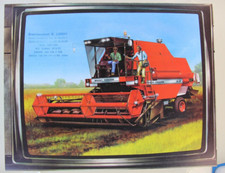 prospectus brochure Massey Ferguson les MF hydros moissonneuse combine tracteur