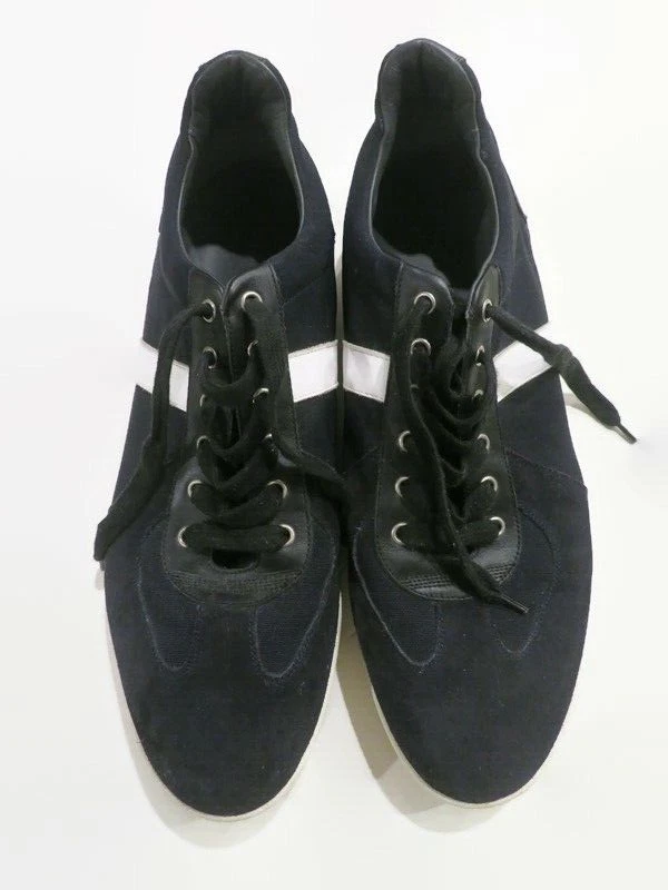 Original Dior Homme Men's Black Blue White Sneakers Trainers Shoes Size 47