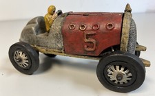 Vintage Toy Cast Iron 5 Race Car Z5