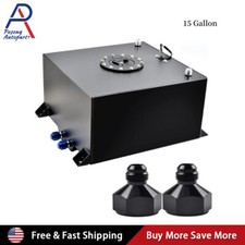 15 Gallon Aluminum Drift Strip Race Fuel Cell Gas Tank Level Sender2pc Fitting 15 Gallon Aluminum Drift Strip Race Fuel Cell Gas Tank Level Sender2pc Fitting