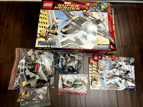 LEGO Marvel Super Heroes Quinjet Aerial Battle (6869) Excellent Condition