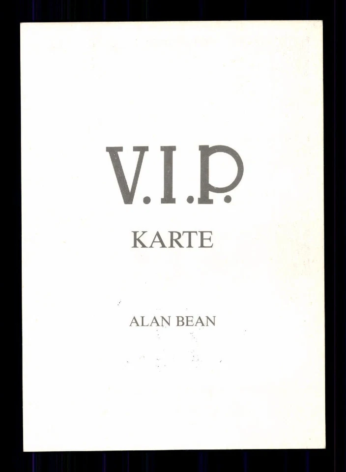 Alan Bean Amerikanischer Astronaut Apollo 12 Original Signiert # BC 218171 - Bild 2 von 2