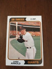 1974 Topps #432 Chris Arnold (NRMT)