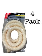 Wire Loom 4 Pack Hide Wires Flx-3406bg Beige Poly Flex Tubing 34 X 6