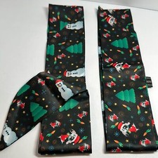 Two Thin Christmas Purse Scarves/ Hair Ties / Scarves- 880