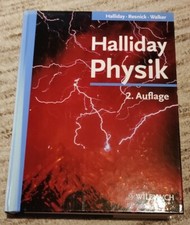 Halliday Physik inkl. Lösungen *WIE NEU*, 2. Auflage, Halliday Resnick Walker
